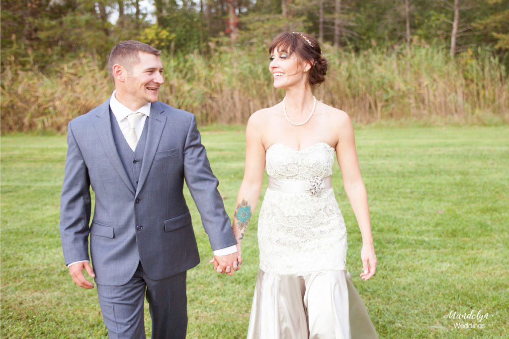 Bride and groom portraits. 